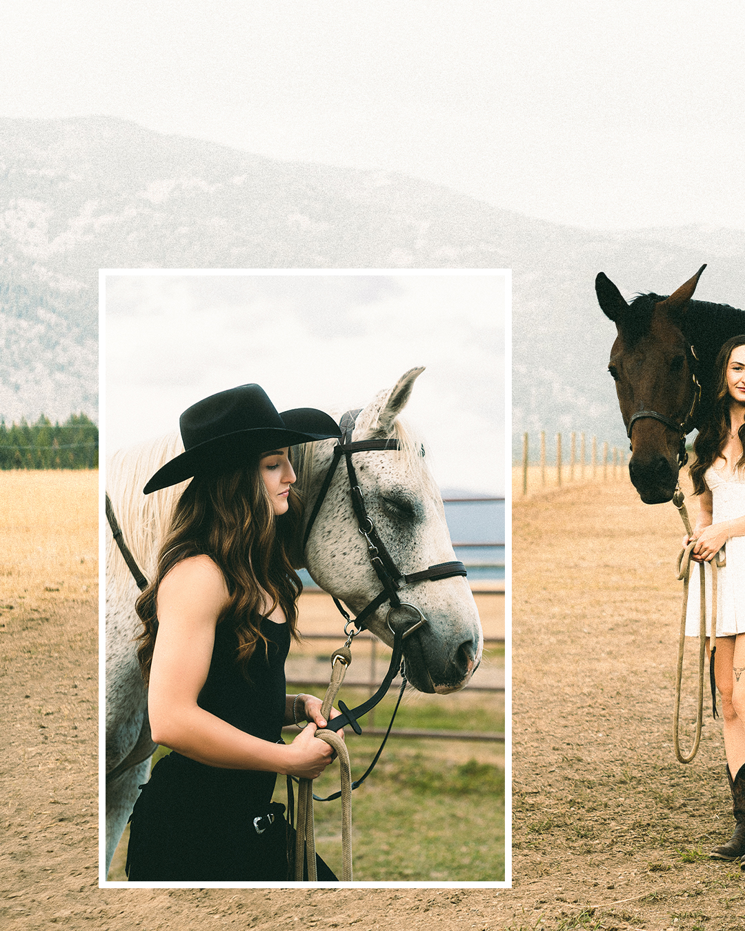 Creative Editorial Portraits with Horses on a Private Ranch in Montana — photograph 14 of 20